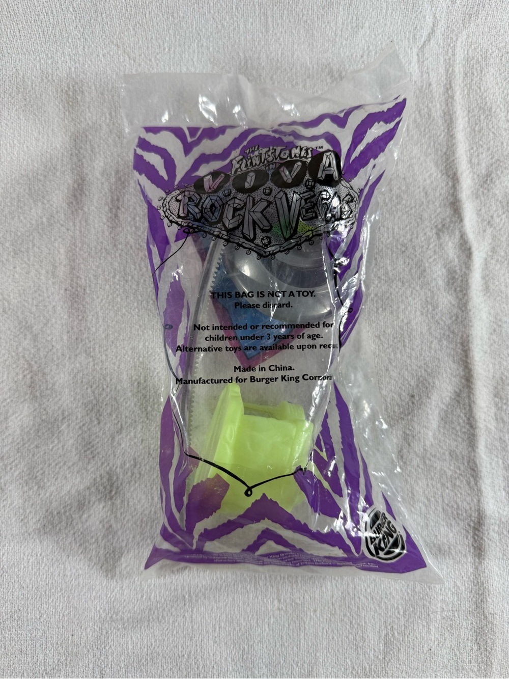 Vintage 2000 Burger King The Flintstones in Viva Rock Vegas The Great Gazoo